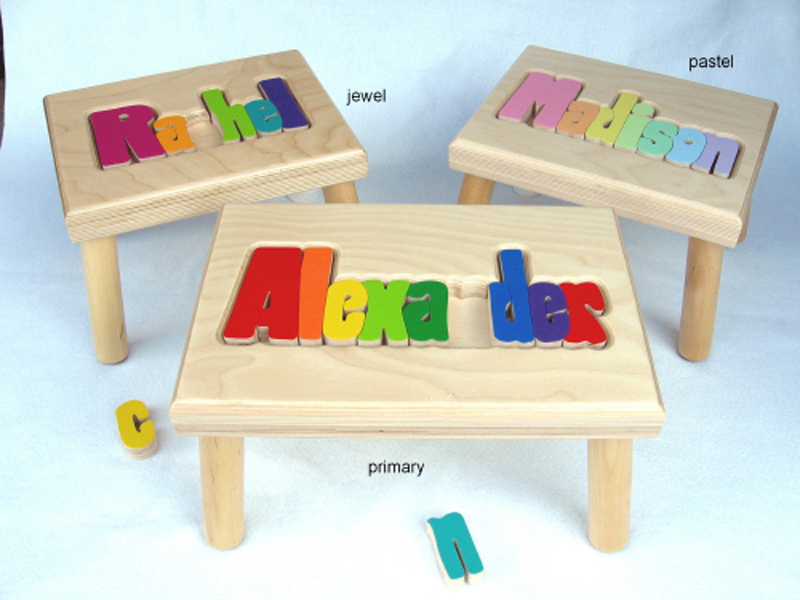 Jollywood Children S Our, Wooden Name Stools Canada